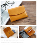 men's women leather coin wallet