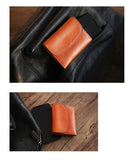 men's women leather coin wallet