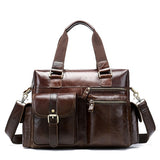 men's briefcase leather bag