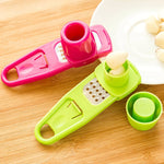 Candy Color Kitchen Accessories Plastic Ginger Garlic Grinding Tool Magic Silicone Peeler Slicer Cutter Grater Planer