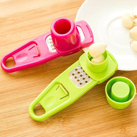 Candy Color Kitchen Accessories Plastic Ginger Garlic Grinding Tool Magic Silicone Peeler Slicer Cutter Grater Planer