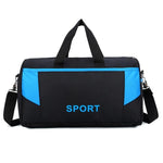 Fashion Waterproof Yoga Bag Oxford Cloth Fitness Bag For Women And Men Large Capacity Travel Gym Bag Shoulder Crossbody Sport