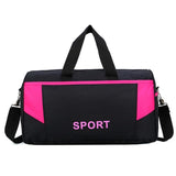 Fashion Waterproof Yoga Bag Oxford Cloth Fitness Bag For Women And Men Large Capacity Travel Gym Bag Shoulder Crossbody Sport