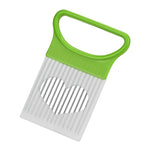 Stainless Steel Onion Needle Onion Fork Vegetables Fruit Slicer Tomato Cutter Cutting Safe Aid Holder Kitchen Accessories Tools8