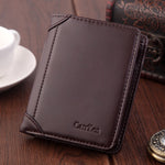 Men's Leisure Leather Mini Wallet