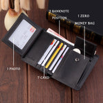 Men's Leisure Leather Mini Wallet