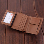 Men's Leisure Leather Mini Wallet