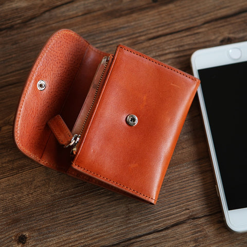 men's women leather coin wallet